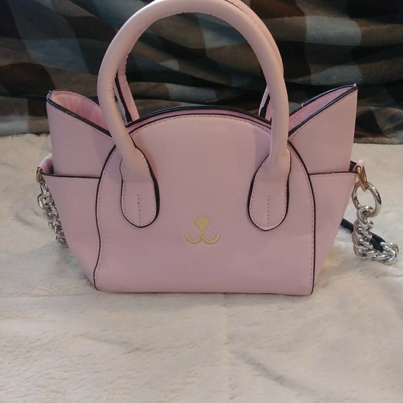 Unknown Handbags - Pink Kitty Handbag Purse Unknown Handbags - Pink Kitty Handbag Purse